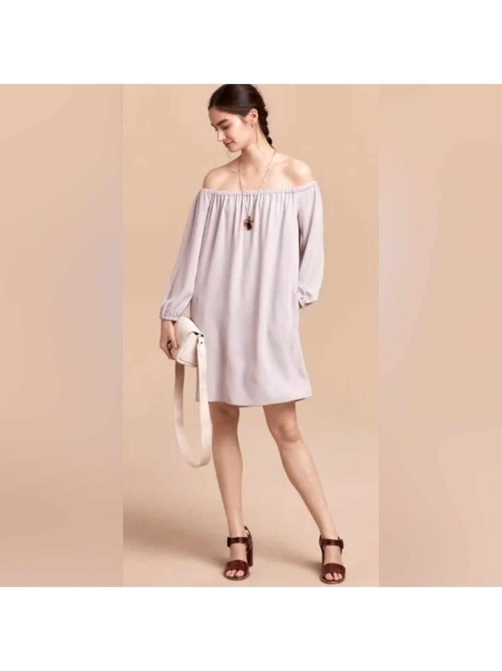 Aritzia Wilfred DUREE Dress Off the Shoulder Size XXS